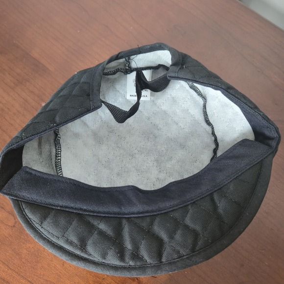 Vintage Harley Davidson Quilted Welders Cap Bar and Shield USA 90s - Picture 5 of 7